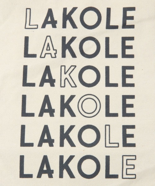 LAKOLE（ラコレ）の「LAKOLEラインロゴ横型ショルダーバッグ / 174806（ショルダーバッグ・レディース・ライトブラウン/イエロー/チャコール/グリーン・FREE）」の16枚目の写真