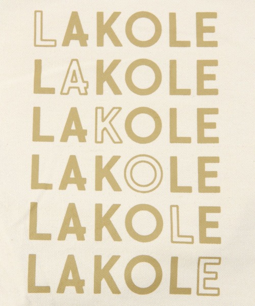 LAKOLE（ラコレ）の「LAKOLEラインロゴ横型ショルダーバッグ / 174806（ショルダーバッグ・レディース・ライトブラウン/イエロー/チャコール/グリーン・FREE）」の18枚目の写真