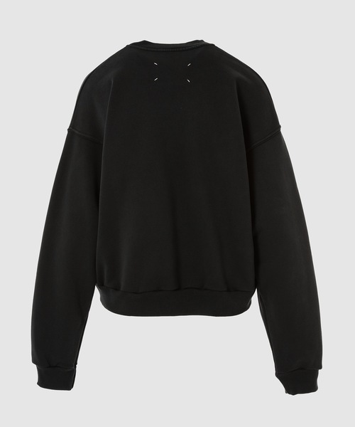 Maison Margiela(メゾンマルジェラ)の「SWEATSHIRT(スウェット・レディース・ブラック・XS/S)」の2枚目の写真