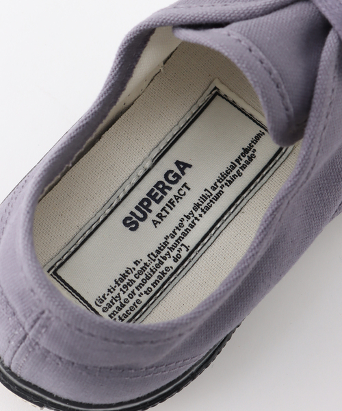 SUPERGA（スペルガ）の「【SUPERGA / スペルガ】Low cut 5 eyelets（スニーカー・レディース・ブラウン/パープル/イエロー・37/38/36）」の13枚目の写真
