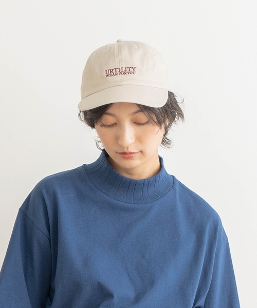 kha:ki（カーキ）の「「KHA:KI / カーキ」ATHLETIC CAP（キャップ・レディース・ネイビー/ベージュ系その他/アクア/サーモンピンク/カーキ・FREE）」の2枚目の写真