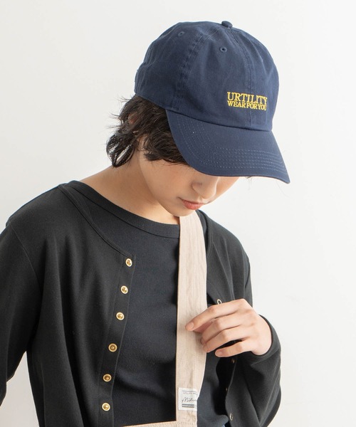 kha:ki（カーキ）の「「KHA:KI / カーキ」ATHLETIC CAP（キャップ・レディース・ネイビー/ベージュ系その他/アクア/サーモンピンク/カーキ・FREE）」の4枚目の写真