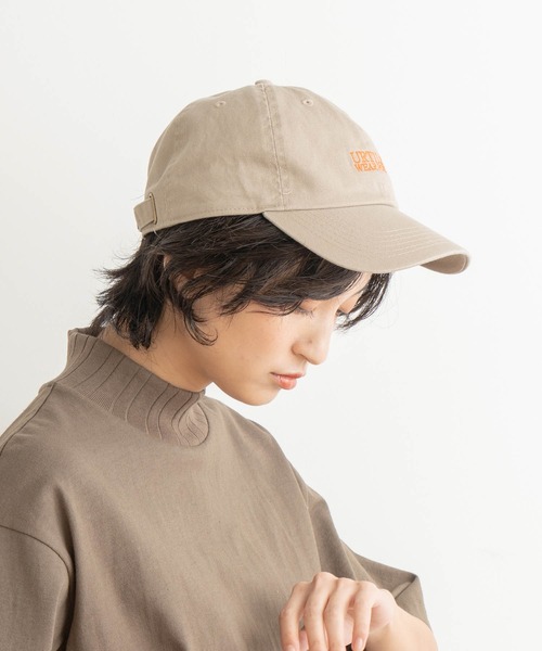 kha:ki（カーキ）の「「KHA:KI / カーキ」ATHLETIC CAP（キャップ・レディース・ネイビー/ベージュ系その他/アクア/サーモンピンク/カーキ・FREE）」の3枚目の写真