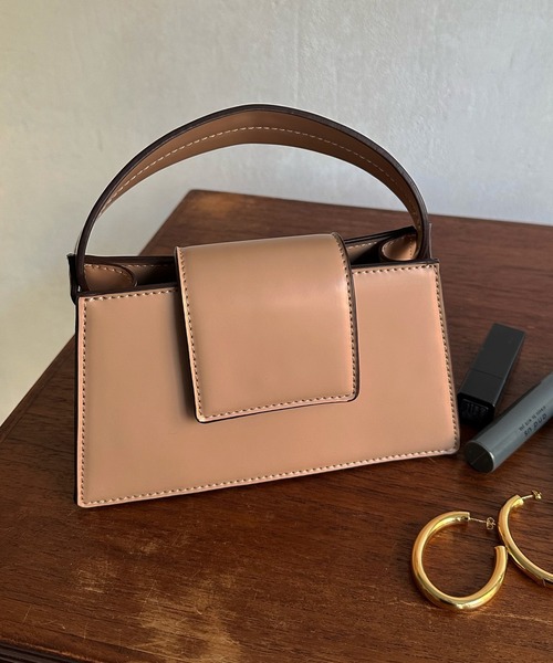 DouDou(ドゥドゥ)の「【WEB限定】ミニBAG(ショルダーバッグ・レディース・ブラック/ベージュ/その他・FREE)」の1枚目の写真