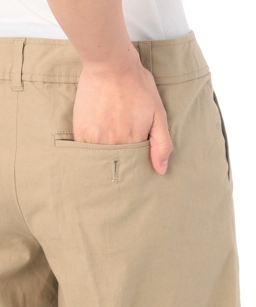 HusHusH（ハッシュアッシュ）の「ひざ上ボックスショートパンツ（その他パンツ・レディース・グリーン/ベージュ/ホワイト・03/01/02）」の7枚目の写真