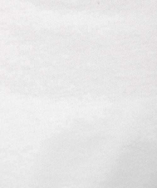 mysty woman(ミスティウーマン)の「ワンポイントシシュウロンT 183871(Tシャツ/カットソー・レディース・オフホワイト/ベージュ/チャコールグレー・FREE)」の18枚目の写真