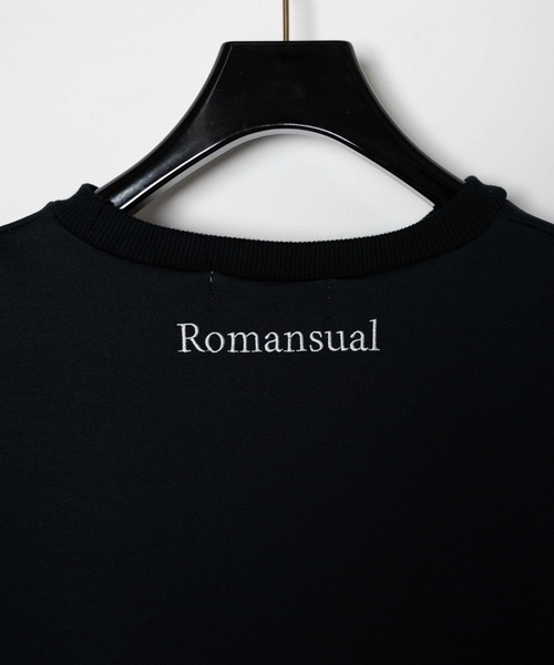 Romansual(ロマンシュアル)の「Romasual/TRUE LOVE刺繍スウェット(スウェット・レディース・ブラック/ホワイト・FREE)」の7枚目の写真