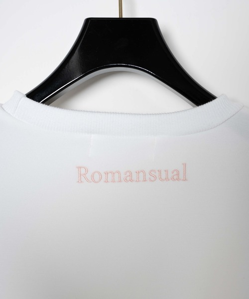 Romansual(ロマンシュアル)の「Romasual/TRUE LOVE刺繍スウェット(スウェット・レディース・ブラック/ホワイト・FREE)」の11枚目の写真