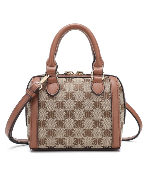 jouetie（ジュエティ）の「【jouetie/ジュエティ】JJモノグラムジャガード　マイクロ ミニボストンバッグ　ショルダーバッグ（ボストンバッグ・レディース・ブラック/アイボリー/ダークブルー/ベージュ/キャメル・FREE）」の18枚目の写真