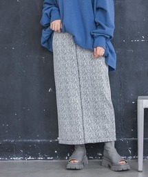 JEANASIS | カットジャガードナロースカート/184857(スカート)