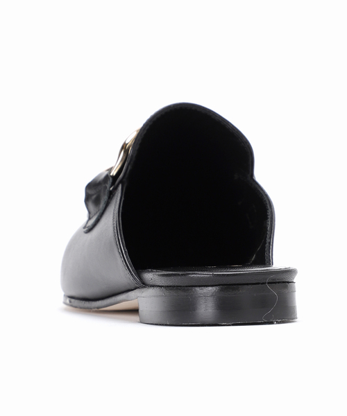 CASTELLANO（カステラーノ）の「【CASTELLANO/カステラーノ】 ビッグチェーンローファースリッポン（スリッポン・レディース・ブラック・37/38/36）」の9枚目の写真