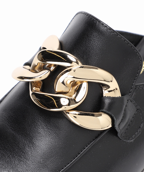 CASTELLANO（カステラーノ）の「【CASTELLANO/カステラーノ】 ビッグチェーンローファースリッポン（スリッポン・レディース・ブラック・37/38/36）」の13枚目の写真