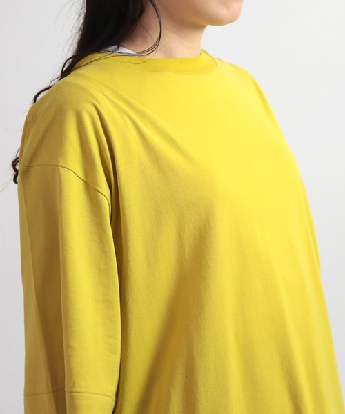 ALWEL（オルウエル）の「[ ALWEL ] LOOSE T ハーフスリーブTシャツ（Tシャツ/カットソー・レディース・ブラック/マスタード・M）」の17枚目の写真