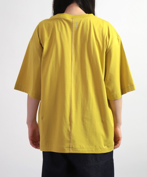 ALWEL（オルウエル）の「[ ALWEL ] LOOSE T ハーフスリーブTシャツ（Tシャツ/カットソー・レディース・ブラック/マスタード・M）」の16枚目の写真