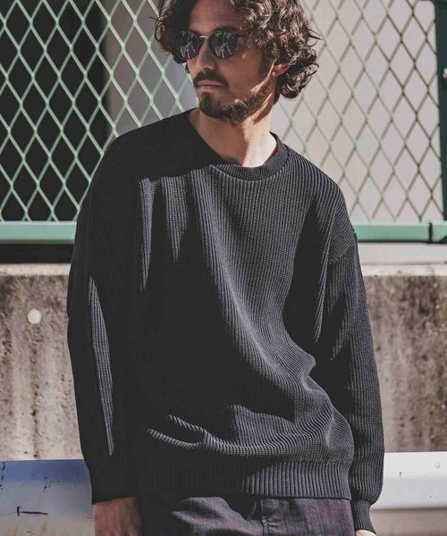 mn2718-Lonfresh Simple Knit Pullover ニット