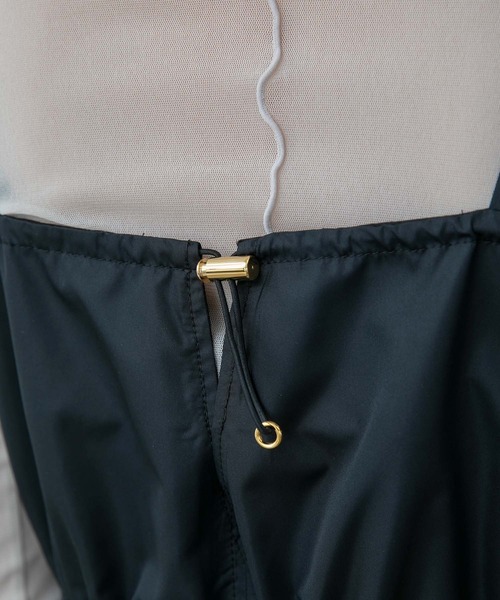 Eimee Law（エイミーロウ）の「ミリタリージャンスカ（ジャンパースカート・レディース・ブラック/ベージュ・38）」の11枚目の写真