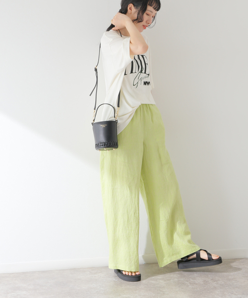 CHRISTIAN VILLA（クリスチャンヴィラ）の「【CHRISTIAN VILLA /クリスチャン ヴィラ】バケツバッグ（クラッチバッグ・レディース・ブラック/ベージュ/ライトグリーン・FREE）」の7枚目の写真