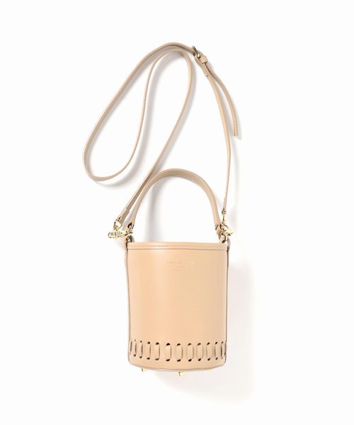 CHRISTIAN VILLA（クリスチャンヴィラ）の「【CHRISTIAN VILLA /クリスチャン ヴィラ】バケツバッグ（クラッチバッグ・レディース・ブラック/ベージュ/ライトグリーン・FREE）」の17枚目の写真