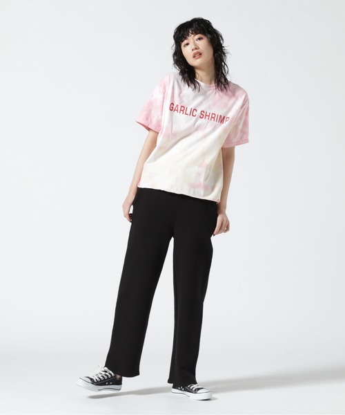 MANASTASH（マナスタッシュ）の「MANASTASH/マナスタッシュ　リラックスパンツ（スウェットパンツ・レディース・ラベンダー/ピンク/ブラック・M）」の12枚目の写真