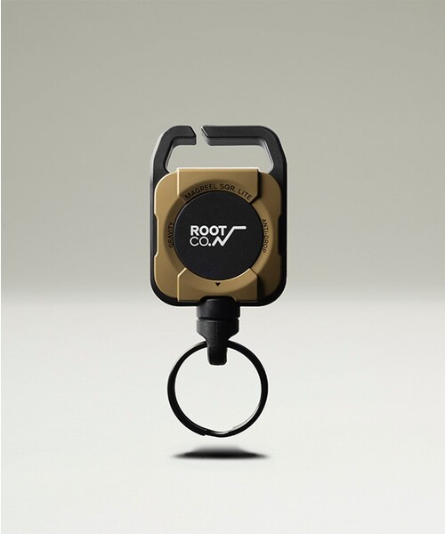 ROOT CO.（ルート）の「ROOT CO./ルート MAG REEL SQR. LITE（キーホルダー・メンズ・ホワイト/ブラック/レッド/オリーブ/イエロー/ブルー/キャメル・ONE SIZE）」の7枚目の写真
