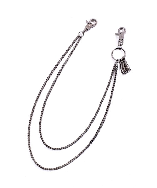 an meets zakka（アンミツザッカ）の「an meets zakka 2連ベネチアンウォレットチェーン（ウォレットチェーン・レディース・ゴールド/シルバー/ガンメタ・ONE SIZE）」の6枚目の写真