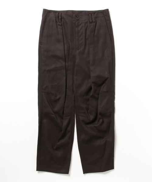 URU（ウル）の「URU/ウル/1TUCK PANTS（スラックス・メンズ・ベージュ/その他・2）」の2枚目の写真