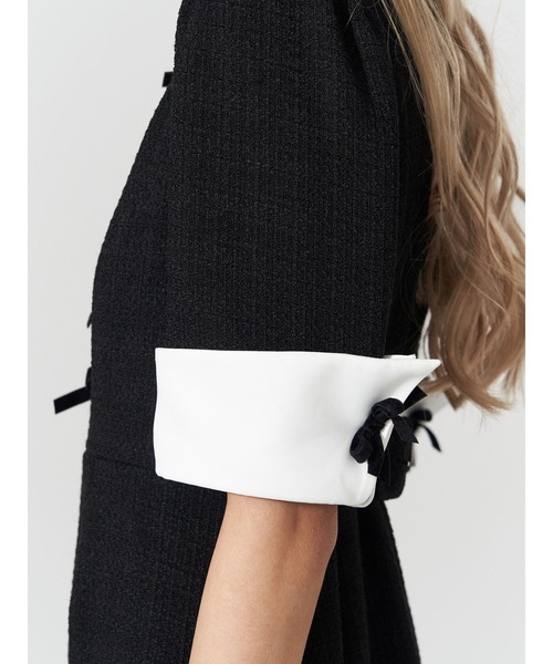 PAMEO POSE（パメオポーズ）の「Black Bow Dress（ワンピース