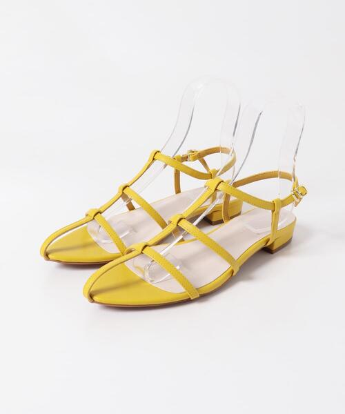 ナローストラップサンダル