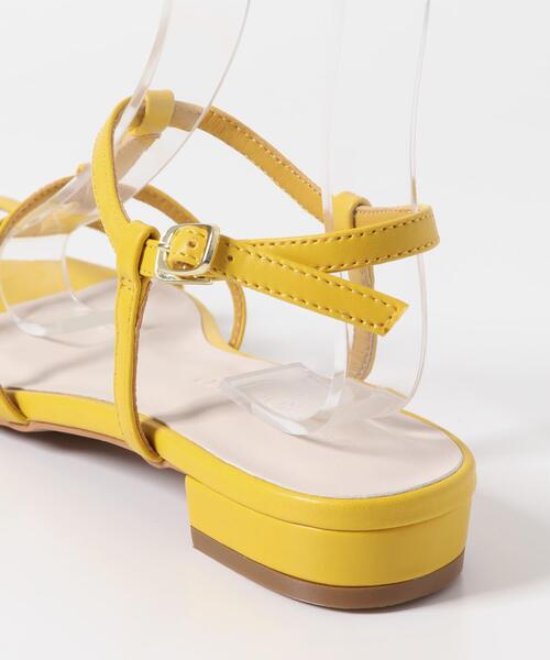 ナローストラップサンダル