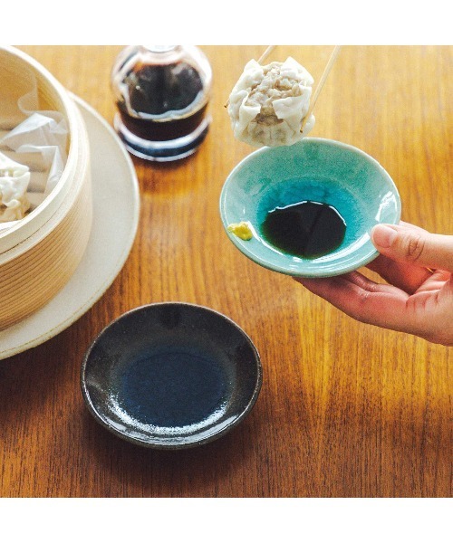 USEDo（ユーズド）の「ガラス釉の美しさを楽しむ 信楽焼のカラフル豆皿