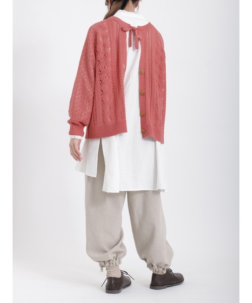 Samansa Mos2（サマンサ モスモス）の「オブリークトゥレースアップシューズ（ドレスシューズ・レディース・ベージュ/ブラウン・MEDIUM/LARGE）」の5枚目の写真