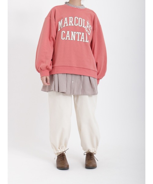 Samansa Mos2（サマンサ モスモス）の「オブリークトゥレースアップシューズ（ドレスシューズ・レディース・ベージュ/ブラウン・MEDIUM/LARGE）」の6枚目の写真