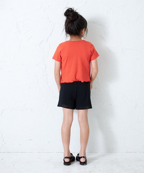 MAKE YOUR DAY(メイクユアデイ)の「無地キュロットパンツ■80~140cm(その他パンツ・キッズ・ピンク/ブラック/オフホワイト・80/90/100/110/120/130/140)」の11枚目の写真