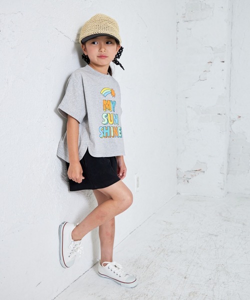 MAKE YOUR DAY(メイクユアデイ)の「無地キュロットパンツ■80~140cm(その他パンツ・キッズ・ピンク/ブラック/オフホワイト・80/90/100/110/120/130/140)」の16枚目の写真