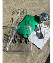 WC | カラーロゴクリアトート(トートバッグ)