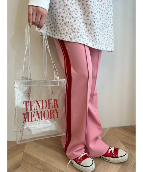 WC（ダブル シー）の「カラーロゴクリアトート（トートバッグ・レディース・パープル/ブラック/レッド・FREE）」の13枚目の写真