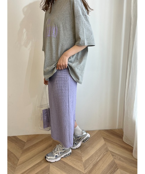 WC（ダブル シー）の「カラーロゴクリアトート（トートバッグ・レディース・パープル/ブラック/レッド・FREE）」の4枚目の写真