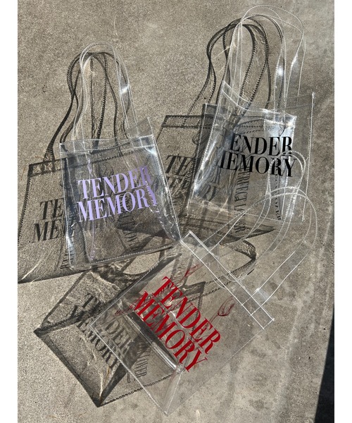 WC（ダブル シー）の「カラーロゴクリアトート（トートバッグ・レディース・パープル/ブラック/レッド・FREE）」の19枚目の写真