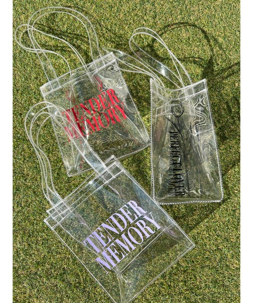 WC（ダブル シー）の「カラーロゴクリアトート（トートバッグ・レディース・パープル/ブラック/レッド・FREE）」の20枚目の写真