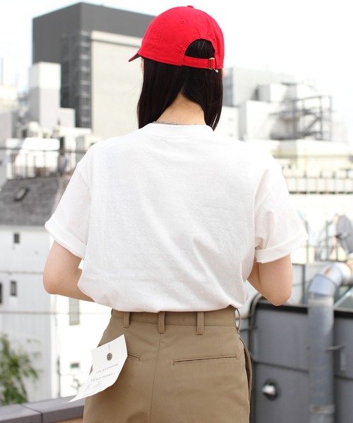THE SHINZONE(ザ シンゾーン)の「SHINZONE×AMERICANA/シンゾーン×アメリカーナ プリントTEE PRINT TEE 23MXXCU02(Tシャツ/カットソー・レディース・ブラウン/ブラック/ホワイト・FREE)」の9枚目の写真