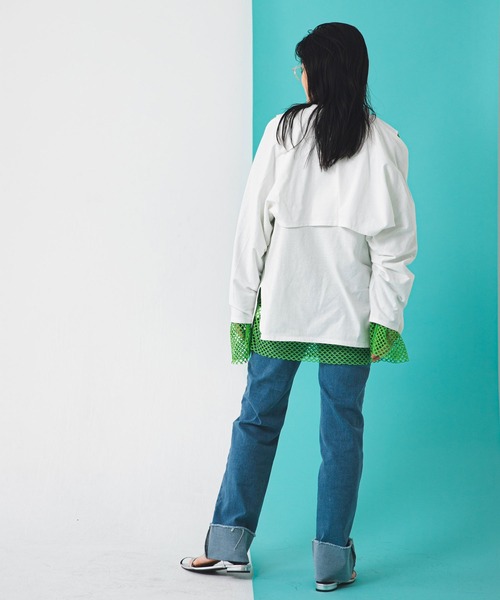 bohmal（ボマール）の「マルチウェイカットアウトオーバーサイズロンT（Tシャツ/カットソー・レディース・ブラック/アイボリー・MEDIUM）」の14枚目の写真