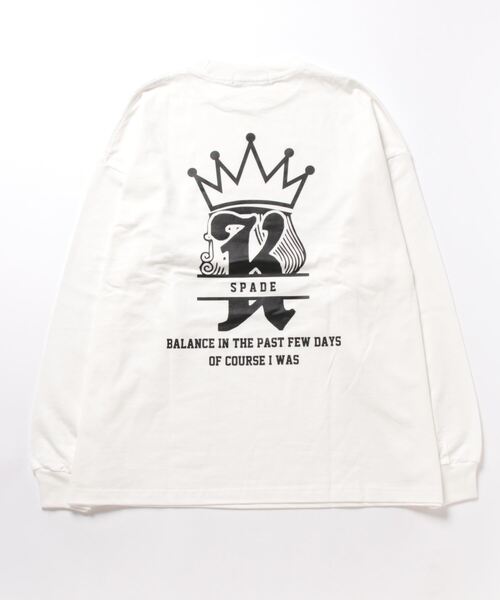 kutir(クティール)の「オーバーサイズアソートロンT(Tシャツ/カットソー・メンズ・マスタード/ホワイト/その他/ブラック/チャコールグレー/ブルー/オフホワイト・LARGE/MEDIUM)」の3枚目の写真