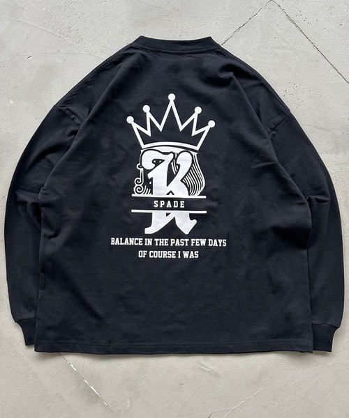 kutir(クティール)の「オーバーサイズアソートロンT(Tシャツ/カットソー・メンズ・マスタード/ホワイト/その他/ブラック/チャコールグレー/ブルー/オフホワイト・LARGE/MEDIUM)」の16枚目の写真