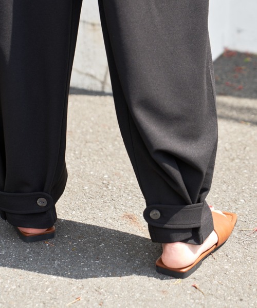 Auntie Rosa Holiday（アンティローザホリデー）の「2WAYフロントZIPルーズサロペット（サロペット/オーバーオール・レディース・ブラック/ナチュラル・FREE）」の17枚目の写真