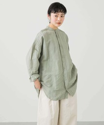 かぐれ | 『ユニセックス』コットンリネンビッグシャツ(シャツ/ブラウス)