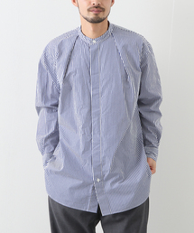 【:colon / コロン】フロントプリーツストライプバンドカラー