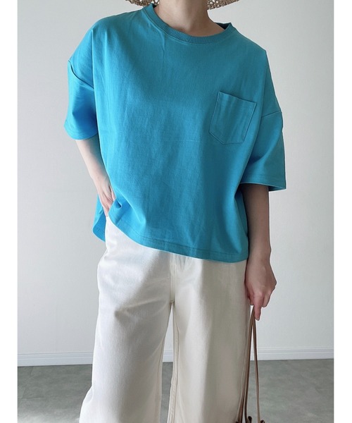 Yucca（ユッカ）の「SKATEBOARD プリントTシャツ　（MEKKE　低身長向け）（Tシャツ/カットソー・レディース・エメラルド/イエロー/サックスブルー系・FREE）」の11枚目の写真