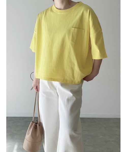 Yucca（ユッカ）の「SKATEBOARD プリントTシャツ　（MEKKE　低身長向け）（Tシャツ/カットソー・レディース・エメラルド/イエロー/サックスブルー系・FREE）」の8枚目の写真