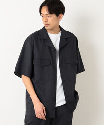 B:MING by BEAMS（ビーミングバイビームス）の「B:MING by BEAMS / CITY DWELLERS ラミー×SOLOTEX（R）オープンカラーサファリシャツ (セットアップ対応)（シャツ/ブラウス・メンズ）」