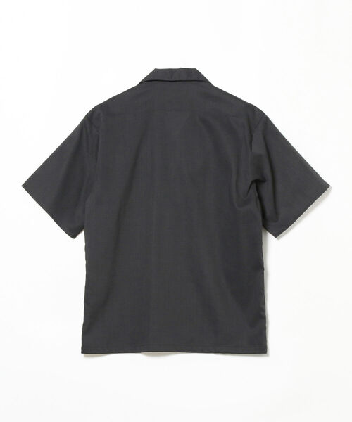B:MING by BEAMS(ビーミングバイビームス)の「B:MING by BEAMS / CITY DWELLERS ラミー×SOLOTEX(R)オープンカラーサファリシャツ (セットアップ対応)(シャツ/ブラウス・メンズ・オリーブ/ブラック・SMALL/MEDIUM/LARGE/X-LARGE)」の11枚目の写真